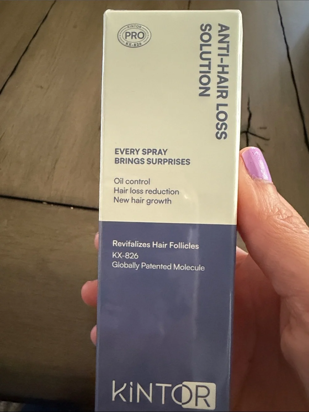 KINTOR Hair Growth Foam Spray for Men 60ml / 2 fl oz #035